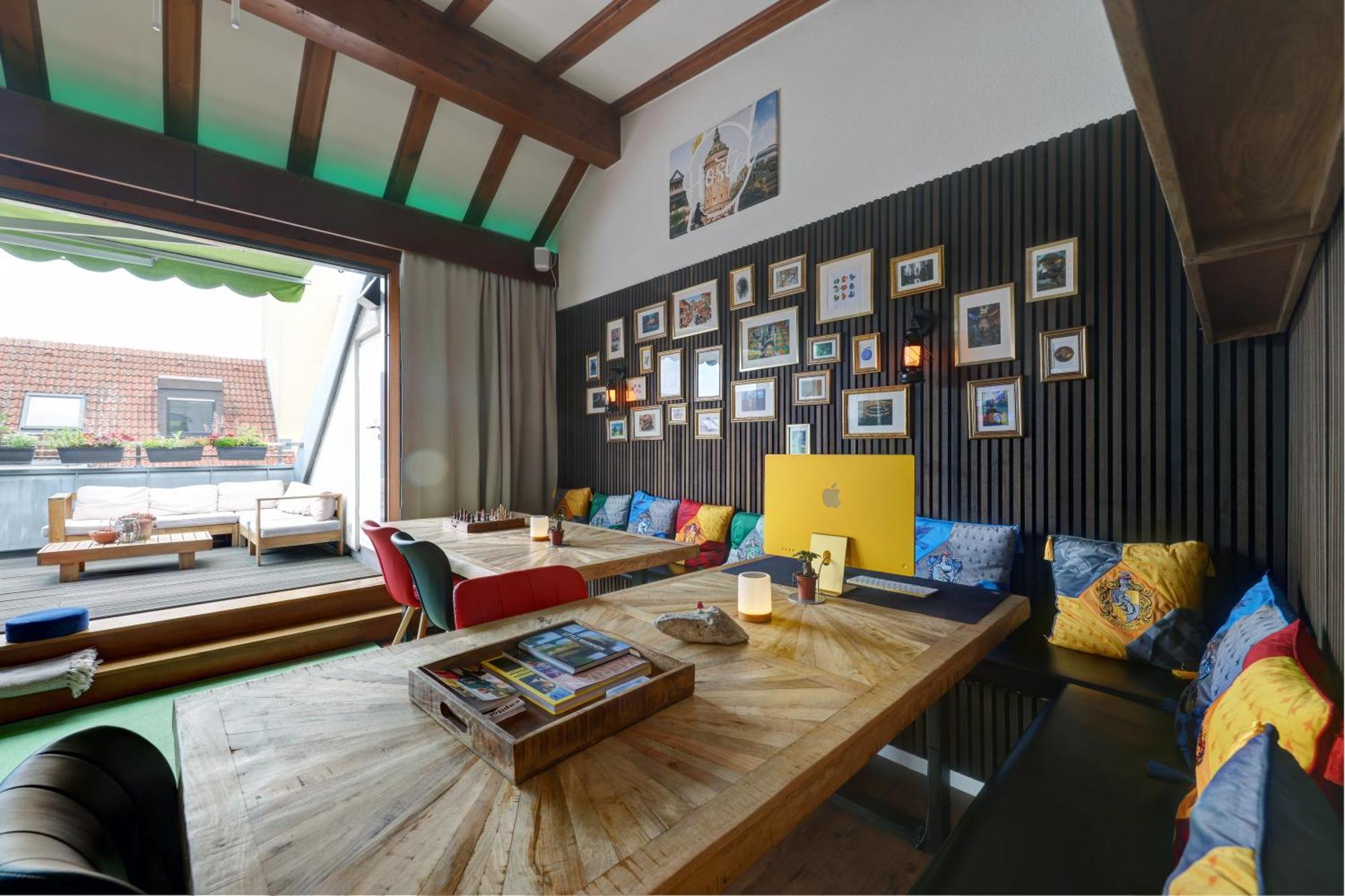 Hostel มานไฮม์ ภายนอก รูปภาพ The interior of the hotel